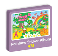  Rainbow Purple Peach Stickers