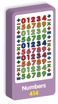  Numbers Stickers Purple Peach Stickers