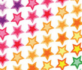  Little Stars Stickers Purple Peach Stickers