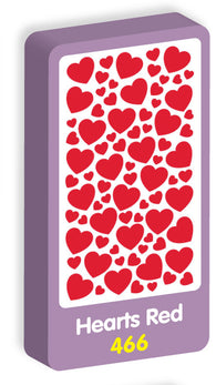  Hearts Red Stickers Purple Peach Stickers