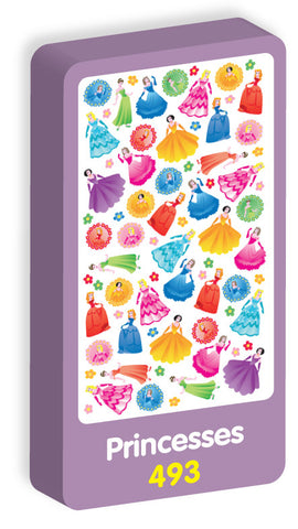  Princesses Stickers Purple Peach Stickers
