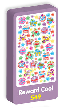  Reward Cool Stickers Purple Peach Stickers